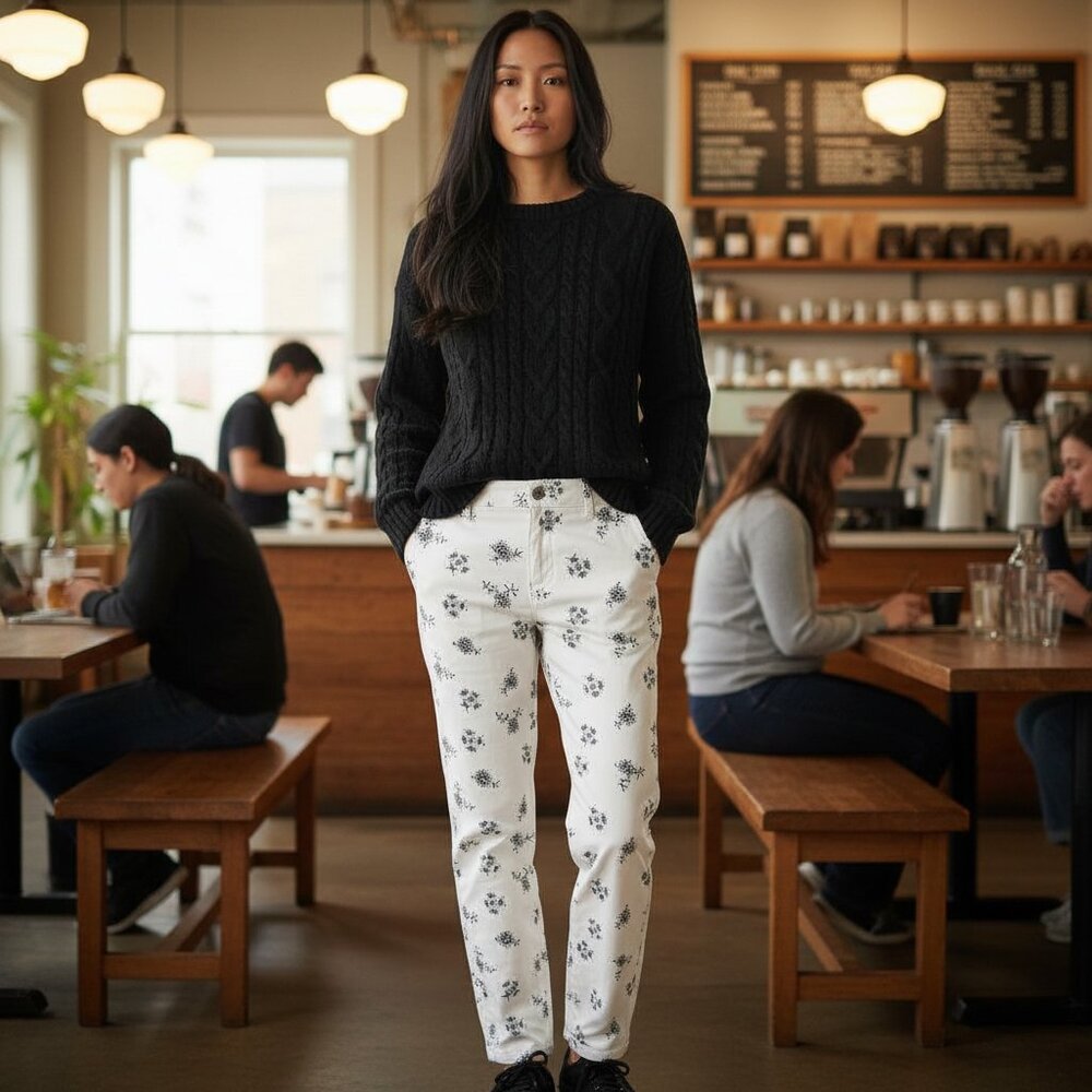 Loft Riviera Petite Marisa Fit Crop Pants Size 4P